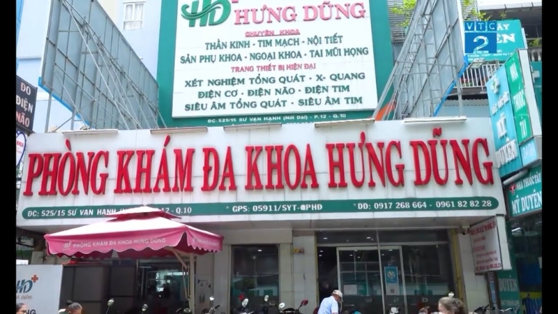 Phòng khám đa khoa Hưng Dũng có chuyên môn cao trong lĩnh vực Thần kinh, Tai mũi họng, Y học cổ truyền,…