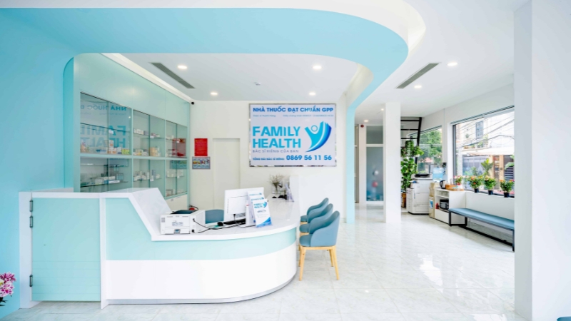 Phòng khám Family Health – phòng khám đầu tiên tại quận Bình Thạnh tích hợp mô hình nhà thuốc đạt chuẩn GPP được Bộ Y tế cấp phép