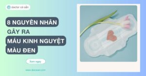 Tình trạng kinh nguyệt màu đen đôi khi diễn ra làm cho nhiều chị em lo lắng