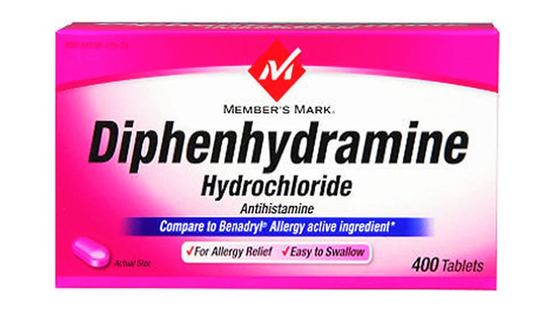 Thuốc trị dị ứng Diphenhydramine