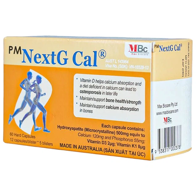 Thuốc canxi NextG Cal