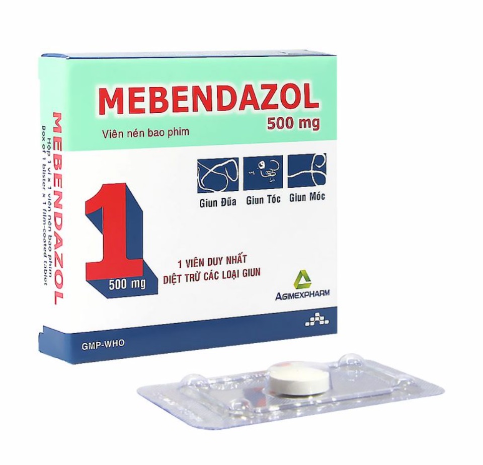 Thuốc Mebendazol là thuốc chứa hoạt chất cùng tên và được bào chế ở dạng viên nén nhai