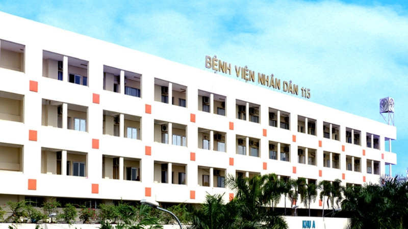 Bệnh viện Nhân dân 115 tọa lạc tại đường Sư Vạn Hạnh, Quận 10