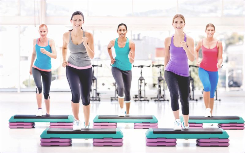 Các bài tập aerobic giúp cải thiện lưu thông máu, làm giảm cảm giác căng thẳng và mệt mỏi