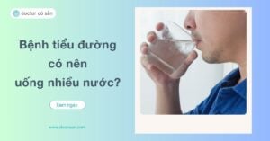 Việc duy trì đủ nước rất quan trọng với sức khỏe, đặc biệt là với người mắc bệnh tiểu đường, vì nó ảnh hưởng đến quá trình đào thải đường dư thừa ra khỏi cơ thể