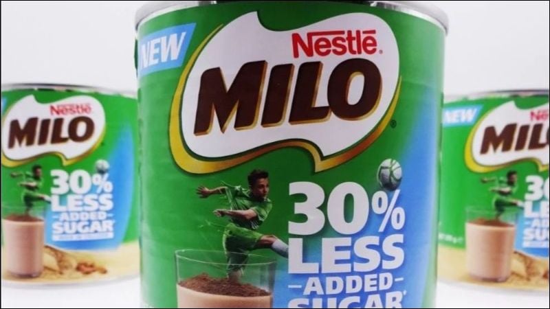 Nên uống loại Milo ít đường để tránh ảnh hưởng đến giấc ngủ