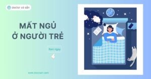 Mất ngủ ở người trẻ có thể do nhiều nguyên nhân khác nhau.