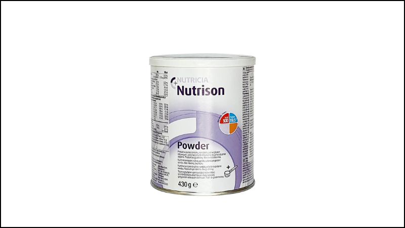 Sữa Nutrison Powder đến từ Đức chứa 13 loại vitamin, 15 nguyên tố vi lượng, các loại acid béo, đạm Whey, Carotenoid và Choline