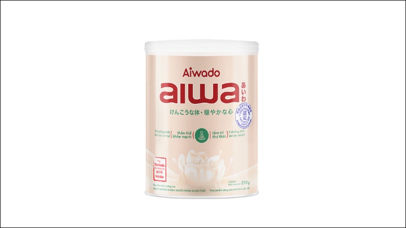 Sữa Aiwado Aiwa đến từ Nhật Bản có công thức bổ sung sức khỏe