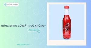 Uống Sting có mất ngủ không? 5 loại nước không nên uống trước khi ngủ