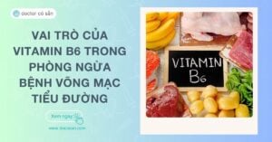 Vai trò của Vitamin B6 trong phòng ngừa bệnh võng mạc tiểu đường