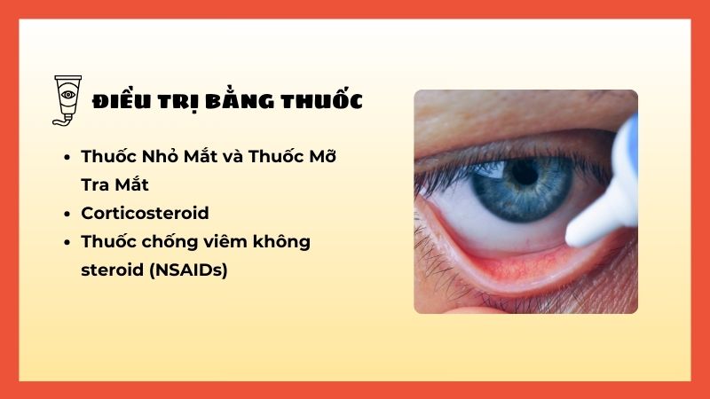 Sử dụng thuốc trong điều trị viêm giác mạc ở trẻ em