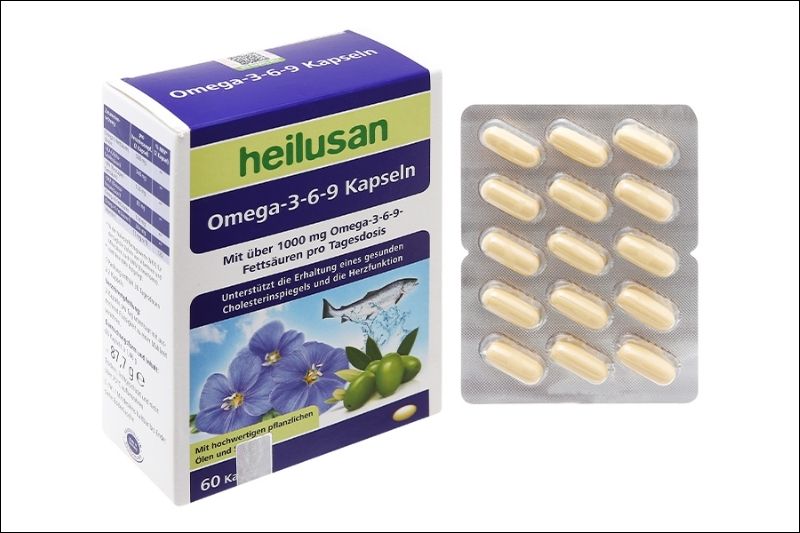 Viên uống Heilusan Omega 3-6-9 Kapseln