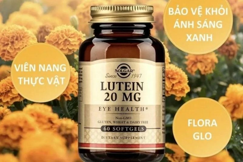 Viên uống bổ mắt GNC Lutein 40mg