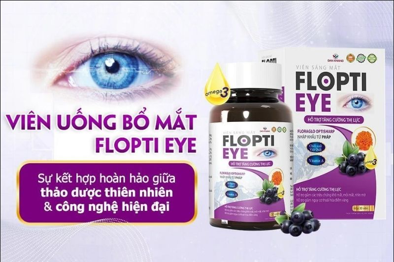 Viên uống sáng mắt Flopti Eye