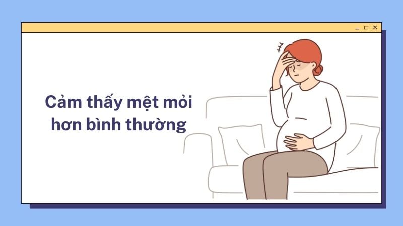 Mệt mỏi do tiểu đường thai kỳ thường nghiêm trọng và dai dẳng hơn.